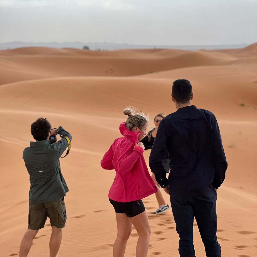 Merzouga desert landscape