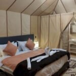 Camel ride and luxury camp